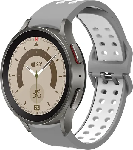 Vista 14 de VeveXiao Correa deportiva compatible con Samsung Galaxy Watch 5 Pro de 1.772 pulgadas/Watch 4 Classic 1.654 pulgadas/1.811 pulgadas, sin huecos