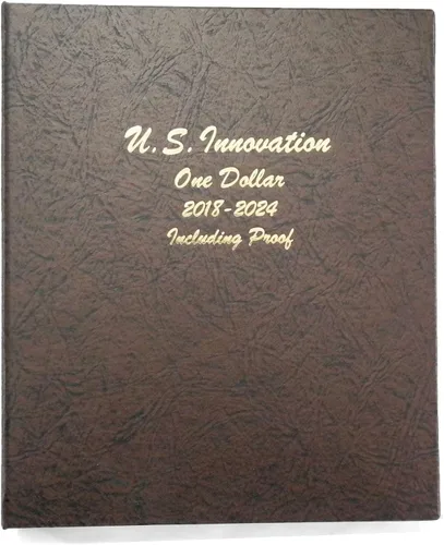 Vista 15 de Dansco Álbum Presidencial de Moneda del Dólar con Pruebas 2007-2011 Volumen 1#8184 con funda