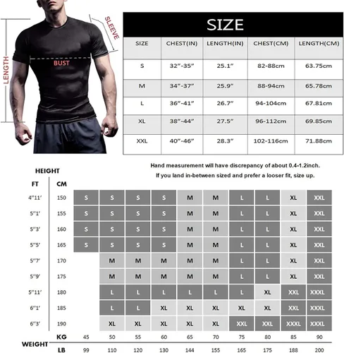 Vista 6 de Camisa de compresión para hombre, manga corta, camiseta casual y deportiva, camiseta atlética para fitness