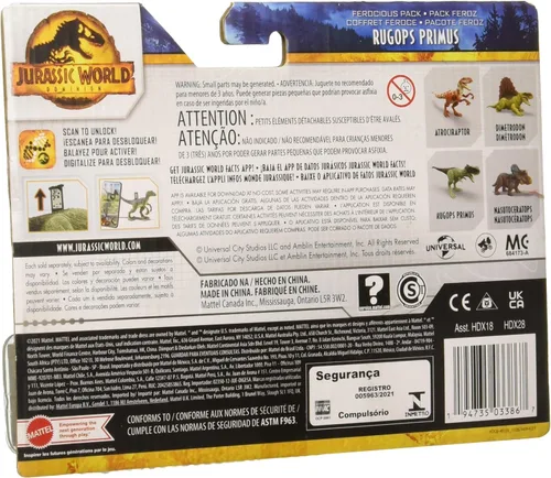 Vista 2 de Jurassic World Dominio RUGOPS Primus
