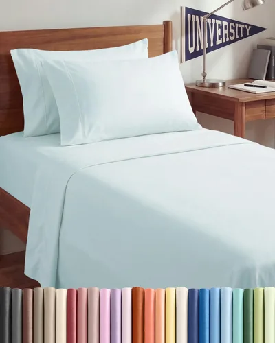 Vista 242 de Juego de sábanas Twin de 4 piezas - Cómodo, transpirable y refrescante - Juego de ropa de cama de lujo de hotel ultrasuave con bolsillos profundos