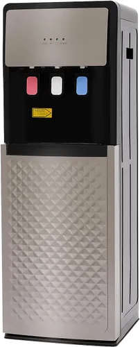 Vista 11 de Dispensador de agua de carga inferior de 5 galones, dispensador de agua fría y caliente de pie de 110 V, 3 opciones de temperatura con bandeja