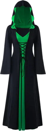 Vista 4 de Adult Halloween Costume Women Renaissance Dress Women Irish Viking Costume Cosplay Fall Womens Clothes Renaissance Skirt