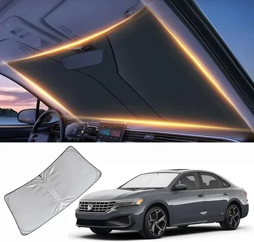 Vista 22 de Parasol para parabrisas delantero, protector de visera, accesorios para automóvil