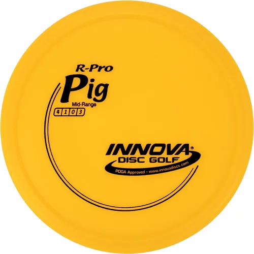 Vista 3 de Innova Discos R-Pro Pig de gama media – enfoque de disco golf y disco de rango medio (los colores variarán)