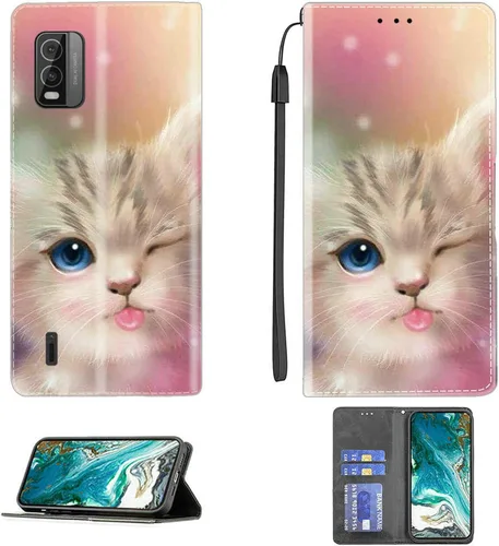 Vista 48 de Aroepurt Funda para UMIDIGI G1 Plus compatible con UMIDIGI G1 Plus Funda para teléfono Funda de piel sintética con función atril magnética CPT15
