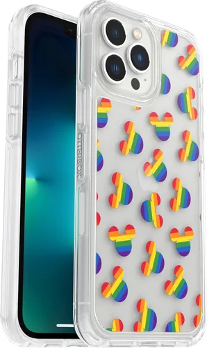 Vista 7 de OtterBox Funda para iPhone 13 Pro Max y iPhone 12 Pro Max Symmetry Series - Picnic Daisy, Ultra-Sleek, compatible con carga inalámbrica, bordes