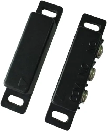 Vista 3 de Interruptor magnético MC-31B NC/NO de montaje en superficie con cable para ventana de puerta, interruptor magnético de puerta, sensor de contacto