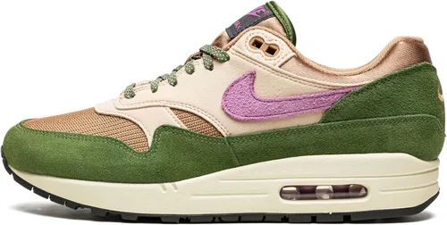 Vista 2 de Nike Air Max 1 NH DR9773 300 Treeline para hombre, talla 10, TreelineLight Bordeaux-dark D, 10