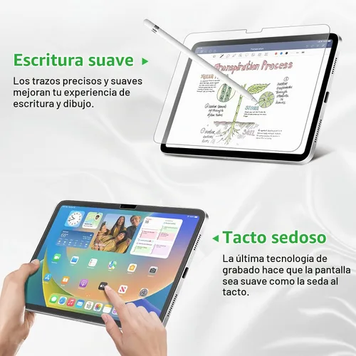 Vista 3 de Bioton - Protector de pantalla para iPad A16 de 11ª/10ª generación (2025/2022)