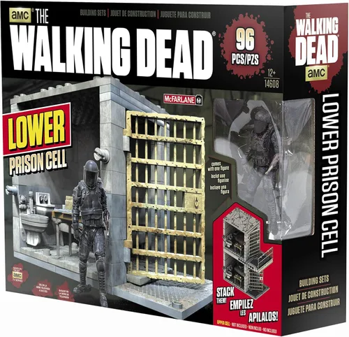 Vista 2 de McFarlane Toys Juegos de construcción: The Walking Dead TV Lower Prison Cell Playset