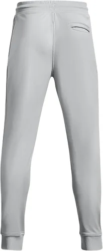 Vista 3 de Under Armour Sportstyle - Pantalones deportivos de tricot para hombre (011) Mod Gris/ Blanco