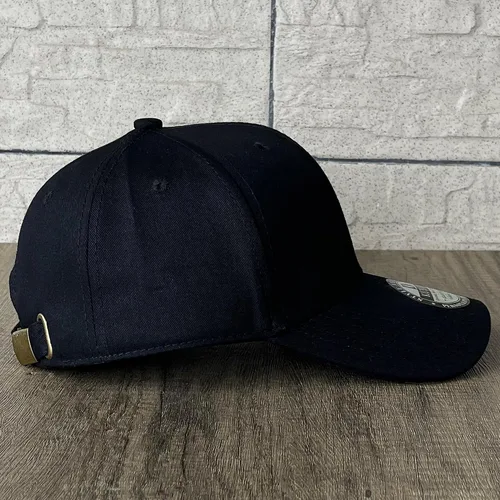Vista 5 de Gorra de béisbol bordada con mano de esqueleto con dedo, divertidos sombreros negros lisos para papá para hombres y mujeres