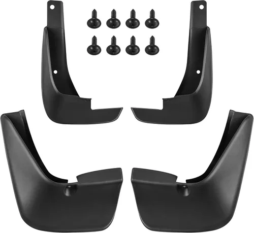 Vista 14 de SPEEDWOW Guardabarros Protectores contra Salpicaduras Compatible con Toyota RAV4 2006-2012 (con Ensanchadores de Guardabarros), Delanteros