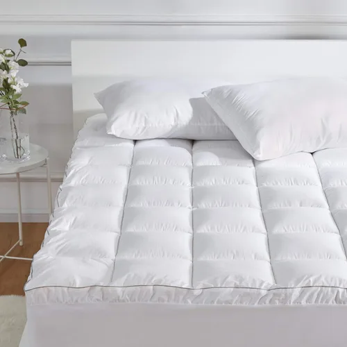Vista 14 de SLEEP ZONE - Cubrecolchón tamaño individual, funda de colchón extra gruesa para el dolor de espalda, funda de colchón mullida y de soporte