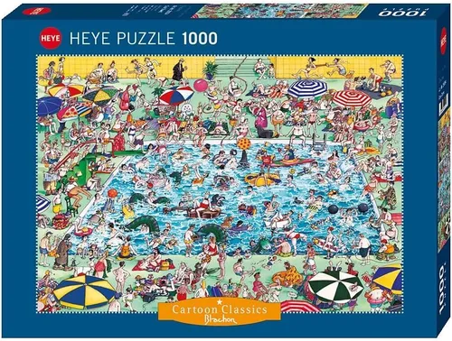 Vista 2 de Heye HY29904 AUTRUCHE7829904 Otras licencias rompecabezas de 1000 unidades, color amarillo