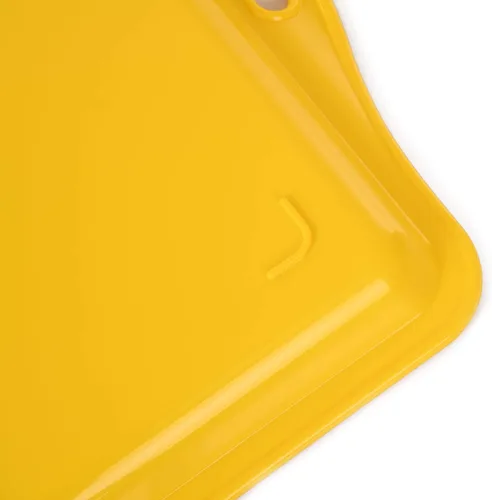 Vista 24 de Mintra Home Bandeja de servir duradera (1 unidad, verde) – Plato con asa de 14 pulgadas 'verde