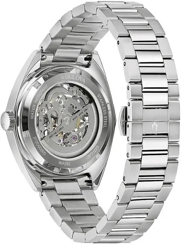 Vista 2 de Bulova Surveyor Automatic 96A292 Reloj Hombre, Plata, plateado, Contemporáneo