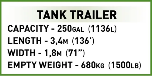Vista 13 de COBI Colección Histórica WWII P-47 Thunderbolt™ & Tank Trailer Edición Ejecutiva