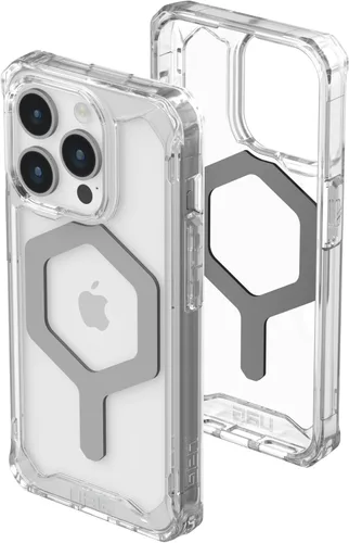 Vista 10 de URBAN ARMOR GEAR UAG - Funda compatible con iPhone 15 Pro de 6.1 pulgadas, color negro y negro, imán integrado compatible con carga MagSafe
