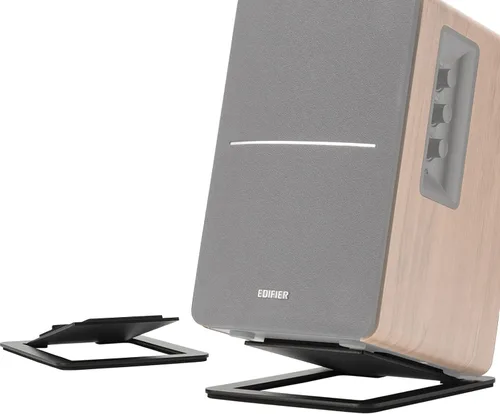 Vista 4 de Soportes de altavoz de escritorio de 7 pulgadas para altavoces de computadora de tamaño mediano, monitor de estudio, amortiguación de vibraciones