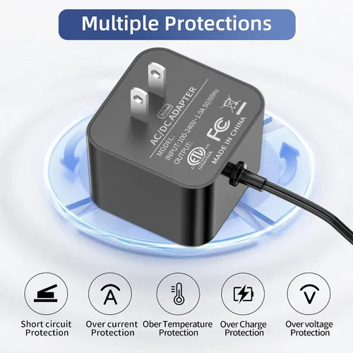 Vista 5 de Adaptador de corriente de 30 W para Amazon Echo (4.ª generación) Echo (3ª generación) Echo Show 10 (3ª generación) Echo Show (2.ª generación) Echo