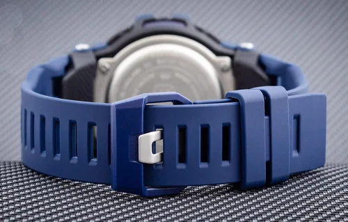 Vista 3 de Casio G-Shock Reloj de cuarzo para hombre con correa de plástico azul 26 modelo GBD-100-2ER Azul GBD-100-2ER-AMZUK