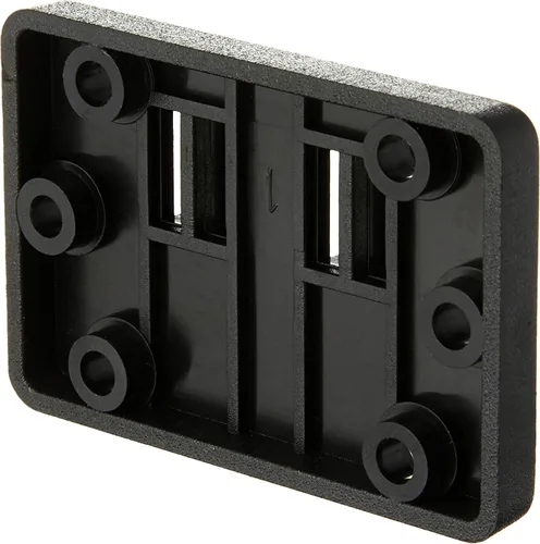 Vista 2 de ARKON AP032-VSM Placa adaptadora de montaje específico para vehículos con doble lengüeta en T horizontal (convierte AMPS a lengüeta T dual macho)