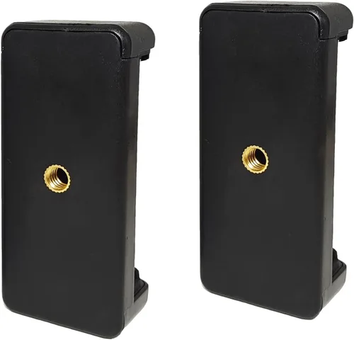 Vista 8 de PRAQECZ Adaptador universal de montaje en trípode para teléfono celular, cabezal de conector de clip para teléfono utilizado para monopod selfie