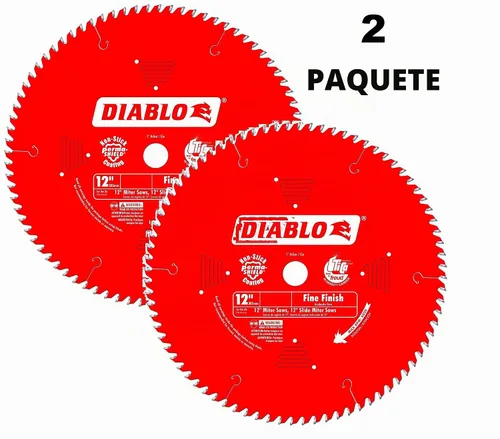 Vista 2 de Diablo Hoja de Sierra Combinada - 12" Dia., 60 dientes de peine, eje de 1