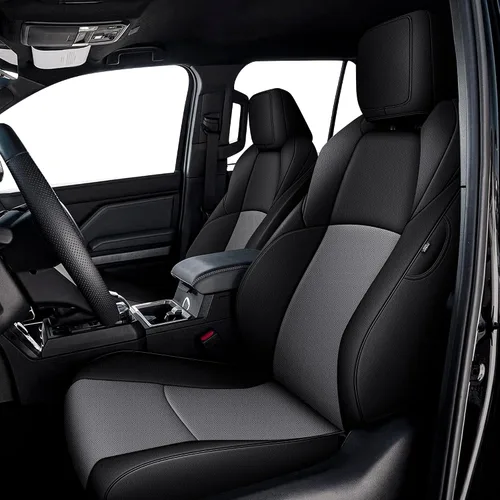 Vista 38 de Seat Covers for Mazda 3 2014 2015 2016 2017 2018 Custom Fit,Faux Leather Waterproof AirbagCompatible Car Seat Cover Full Set Black