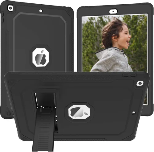 Vista 12 de ZoneFoker Funda para iPad de 9ª generación, para iPad de 8ª/7ª generación de 10.2 pulgadas Funda 2021/2020/2019, transparente con purpurina