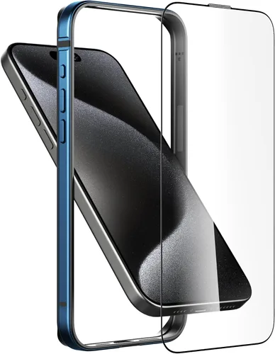 Vista 15 de Funda delgada de metal para iPhone 15, [interior de TPU suave + parachoques chapado en metal] [compatible con carga inalámbrica] a prueba de golpes