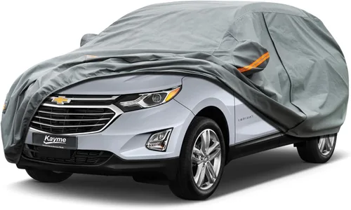 Vista 160 de Kayme Funda de Coche de Servicio Pesado Impermeable para Todo Tipo de Clima, Ajuste Personalizado para Tesla Model S, Cubierta Exterior Completa