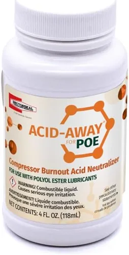 Vista 2 de RectorSeal Acid Away 45009 - Removedor de acumulación de ácido, fácil aplicación, HVAC, 4 onzas