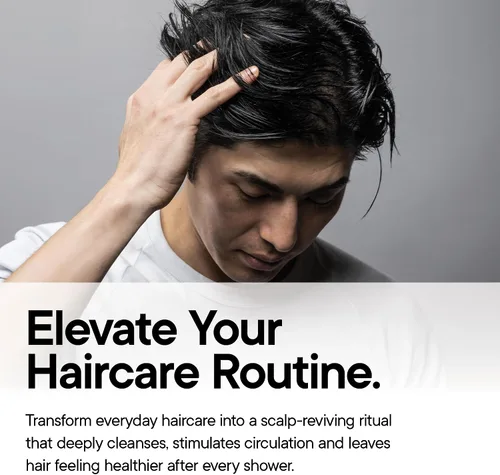 Vista 8 de TOOLETRIES Cepillo de silicona para champú y gancho para cuero cabelludo, cepillo para el crecimiento del cabello para hombres y mujeres, exfolia