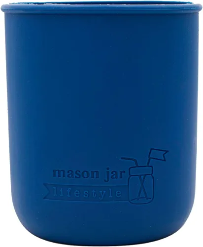 Vista 3 de Mason Jar Lifestyle - Fundas de silicona de 32 onzas para proteger bolas, Kerr, tarros de conservas (4, multicolor americana)