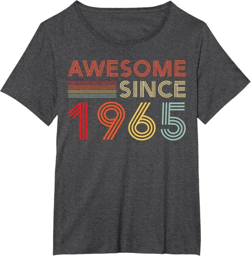 Vista 21 de Camiseta retro de 60 cumpleaños decoraciones para hombres 60 años 1965 60, Negro