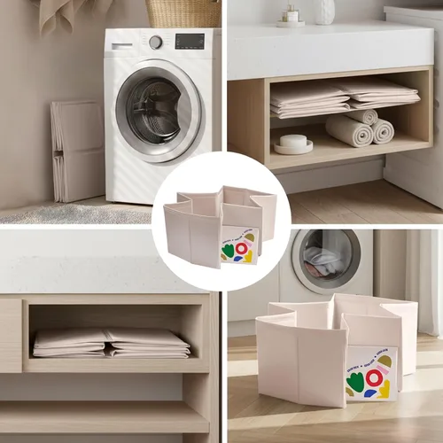 Vista 4 de Bañera de bebé para recién nacidos a niños pequeños, bañera plegable para bebés con base antideslizante y tapón de drenaje, bañera portátil