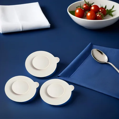 Vista 5 de 3 alfombrillas de silicona antideslizantes para vajilla para una fácil limpieza, mejoradas habilidades alimenticias, silicona de grado alimenticio