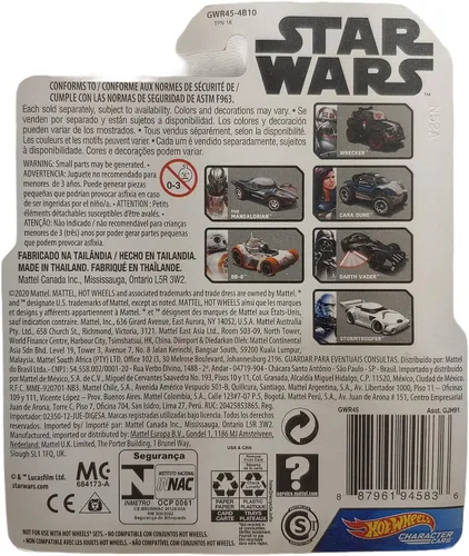 Vista 3 de Hotwheels Mandalorian El Niño, Star Wars