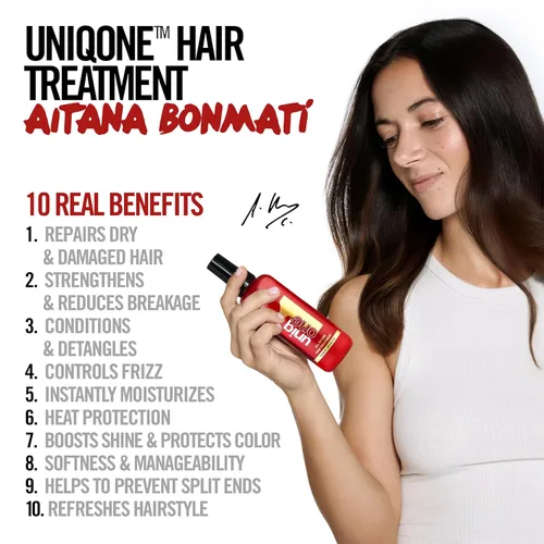 Vista 3 de UniqOne Revlon Professional Tratamiento Capilar, Producto Hidratante Sin Enjuague, Reparación Para Cabello Seco y Dañado, Regalo de Cuidado Capilar