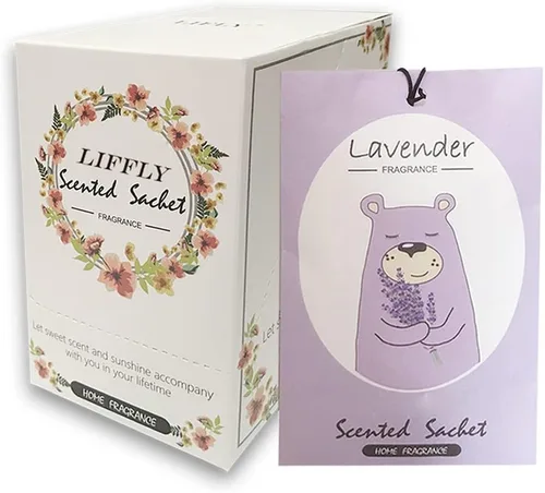 Vista 13 de 13 sobres perfumados para cajones y armarios, ambientador para el hogar, bolsita de fragancia en total, 14 paquetes de caja de regalo