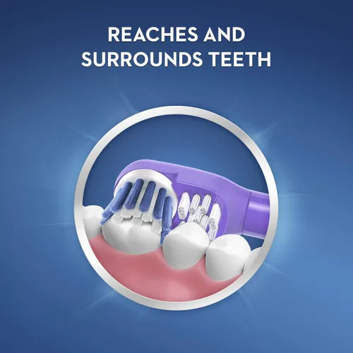 Vista 5 de Oral-B Pro-Health Jr. - Cepillo de dientes para niños alimentado por batería con Frozen de Disney, suave, 1 unidad y cepillo de dientes Disney