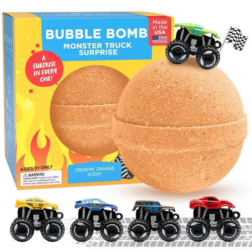 Vista 13 de TNT Creeper - Bomba de baño para niños con figura sorpresa de constructor de bloques en el interior (paquete de 1) - Bomba de mina de burbujas