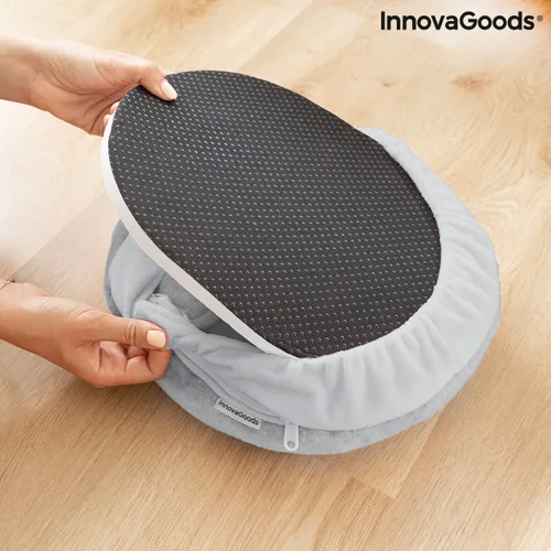 Vista 7 de InnovaGoods Calentador de pies eléctrico unisex con diseño ergonómico y portátil, 3 niveles de temperatura ajustables