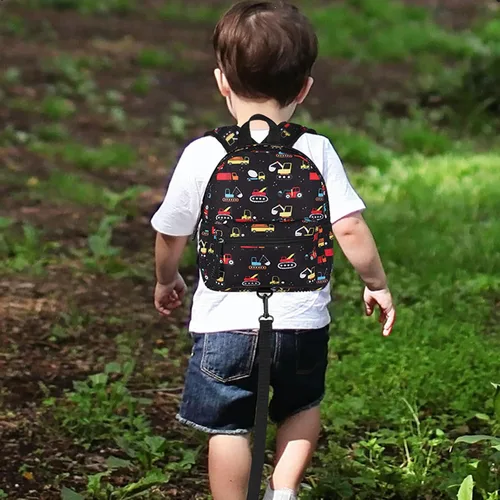 Vista 5 de Accmor Arnés de Mochila para Niños Pequeños con Correa, Lindas Mochilas para Bebé con Eslabón de Muñeca Antipérdida, Mini Arnés de Mochila