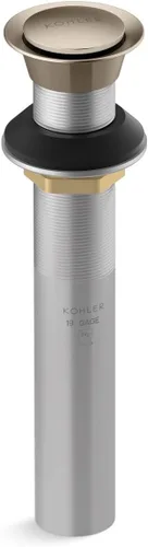 Vista 5 de Kohler K-33151-2BL Desagüe para lavabo de baño sin desbordamiento, bronce ennegrecido