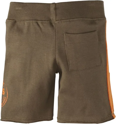 Vista 2 de Burt's Bees Baby Pantalones cortos de rayas de carreras para bebés (bebé) - Olive Sprig