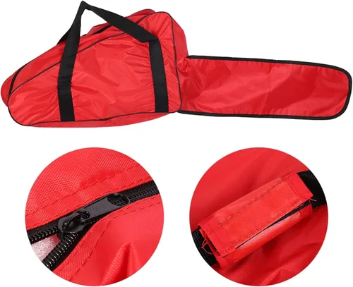 Vista 4 de Gavigain Bolsa de motosierra, bolsa de almacenamiento acolchada para motosierra, bolsa de transporte portátil para motosierra de 12, 14 y 16